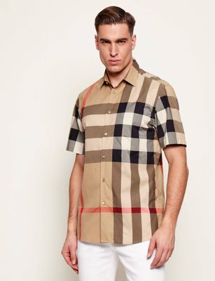 Koszula męska Burberry ze sklepu: Gomez Fashion Store w kategorii: Koszule męskie - zdjęcie 874714-BD9-10338_BE261M000013120