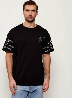 T-shirt męski na lato Plein Sport ze sklepu: Gomez Fashion Store w kategorii: T-shirty męskie - zdjęcie 874714-BD9-10338_PS255M000065102