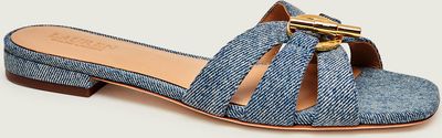 Klapki damskie w nadruki LAUREN RALPH LAUREN ze sklepu: Gomez Fashion Store w kategorii: Klapki damskie - zdjęcie 874714-BD9-10338_RL262W000118I82
