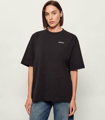Bluzka damska zimowa Off White ze sklepu: Gomez Fashion Store w kategorii: Bluzki damskie - zdjęcie 874714-BD9-10338_OF262W000001006