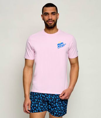 ST.Barth - T-shirt męski ze sklepu: Gomez Fashion Store w kategorii: T-shirty męskie - zdjęcie 874714-BD9-10338_SB262M000005362