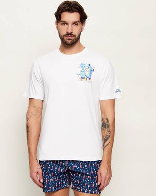 T-shirt męski ST.Barth ze sklepu: Gomez Fashion Store w kategorii: T-shirty męskie - zdjęcie 874714-BD9-10338_SB262M000005363