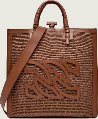 Shopper bag elegancka Casadei ze sklepu: Gomez Fashion Store w kategorii: Torby Shopper bag - zdjęcie 874714-BD9-10338_CD262W000019051