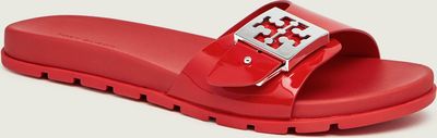 Klapki damskie eleganckie TORY BURCH ze sklepu: Gomez Fashion Store w kategorii: Klapki damskie - zdjęcie 874714-BD9-10338_TO262W000007600
