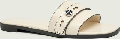 Klapki damskie eleganckie TORY BURCH ze sklepu: Gomez Fashion Store w kategorii: Klapki damskie - zdjęcie 874714-BD9-10338_TO262W000016250