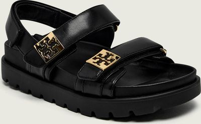 Sandały damskie eleganckie TORY BURCH ze sklepu: Gomez Fashion Store w kategorii: Sandały damskie - zdjęcie 874714-BD9-10338_TO262W000034043