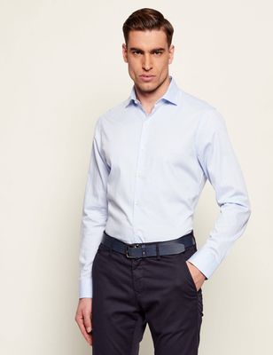 Koszula męska na wiosnę Calvin Klein ze sklepu: Gomez Fashion Store w kategorii: Koszule męskie - zdjęcie 874714-BD9-10338_CK262M000185F40