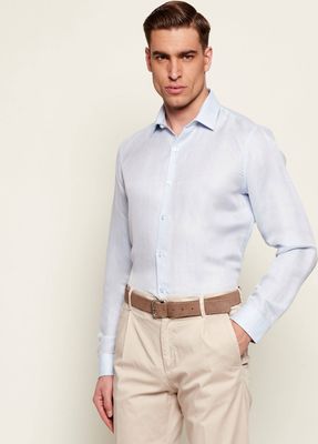 Koszula męska na lato Calvin Klein ze sklepu: Gomez Fashion Store w kategorii: Koszule męskie - zdjęcie 874714-BD9-10338_CK262M000186F40