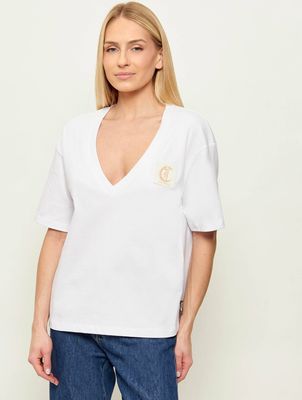 Bluzka damska na lato Just Cavalli ze sklepu: Gomez Fashion Store w kategorii: Bluzki damskie - zdjęcie 874714-BD9-10338_CA262W000011005