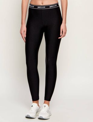 Spodnie damskie jesienne Just Cavalli ze sklepu: Gomez Fashion Store w kategorii: Spodnie damskie - zdjęcie 874714-BD9-10338_CA262W000017899