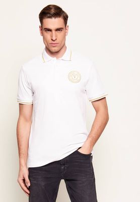 T-shirt męski na wiosnę Versace Jeans Couture ze sklepu: Gomez Fashion Store w kategorii: T-shirty męskie - zdjęcie 874714-BD9-10338_VR262M000027A10