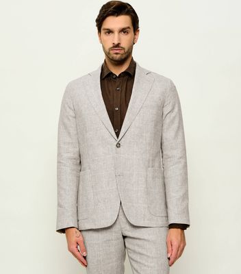 Marynarka męska na lato elegancka Oscar Jacobson ze sklepu: Gomez Fashion Store w kategorii: Marynarki męskie - zdjęcie 874714-BD9-10338_OJ262M000012055