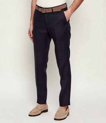 Spodnie męskie na jesień TIGER OF SWEDEN ze sklepu: Gomez Fashion Store w kategorii: Spodnie męskie - zdjęcie 874714-BD9-10338_TG262M000008043