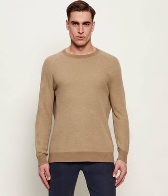 TIGER OF SWEDEN - Sweter męski na wiosnę ze sklepu: Gomez Fashion Store w kategorii: Swetry męskie - zdjęcie 874714-BD9-10338_TG262M000019042