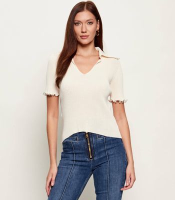 Bluzka damska zimowa Pinko ze sklepu: Gomez Fashion Store w kategorii: Bluzki damskie - zdjęcie 874714-BD9-10338_PI261W000207D55