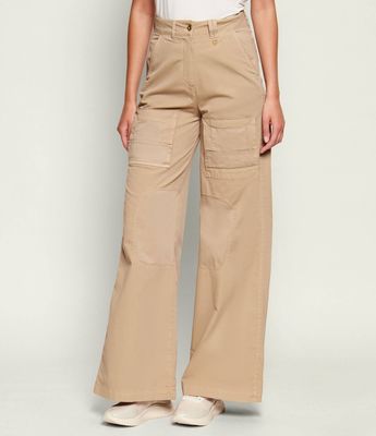 Aeronautica Militare - Spodnie damskie ze sklepu: Gomez Fashion Store w kategorii: Spodnie damskie - zdjęcie 874714-BD9-10338_AM261W000006418