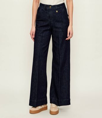 Jeansy damskie Aeronautica Militare ze sklepu: Gomez Fashion Store w kategorii: Jeansy damskie - zdjęcie 874714-BD9-10338_AM261W000008419
