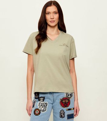 Bluzka damska Aeronautica Militare ze sklepu: Gomez Fashion Store w kategorii: Bluzki damskie - zdjęcie 874714-BD9-10338_AM261W000011422