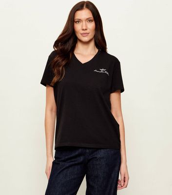 Bluzka damska Aeronautica Militare ze sklepu: Gomez Fashion Store w kategorii: Bluzki damskie - zdjęcie 874714-BD9-10338_AM261W000011004