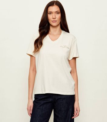 Bluzka damska Aeronautica Militare ze sklepu: Gomez Fashion Store w kategorii: Bluzki damskie - zdjęcie 874714-BD9-10338_AM261W000011421