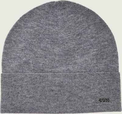 BOSS BLACK - Czapka zimowa damska na jesień ze sklepu: Gomez Fashion Store w kategorii: Czapki zimowe damskie - zdjęcie 874714-BD9-10338_BB255W000069058