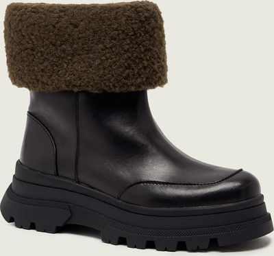 Botki na lato BOSS BLACK ze sklepu: Gomez Fashion Store w kategorii: Botki - zdjęcie 874714-BD9-10338_BB255W000071002