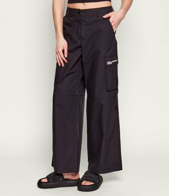 Spodnie damskie eleganckie Karl Lagerfeld Jeans ze sklepu: Gomez Fashion Store w kategorii: Spodnie damskie - zdjęcie 874714-BD9-10338_KJ261W000003003