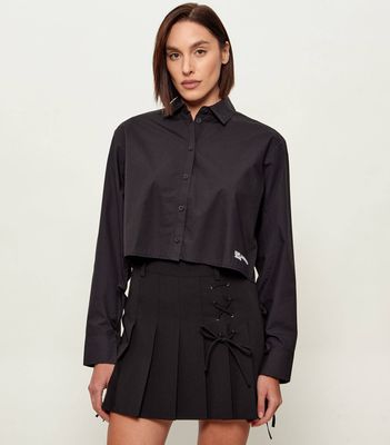 Koszula damska elegancka Karl Lagerfeld Jeans ze sklepu: Gomez Fashion Store w kategorii: Koszule damskie - zdjęcie 874714-BD9-10338_KJ261W000005003