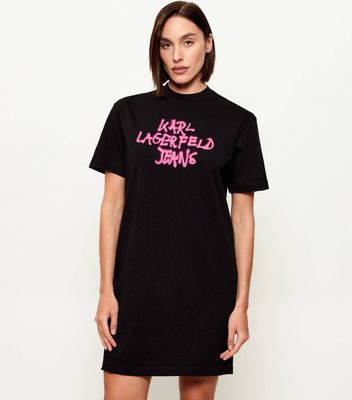 Karl Lagerfeld Jeans - Sukienka elegancka ze sklepu: Gomez Fashion Store w kategorii: Sukienki - zdjęcie 874714-BD9-10338_KJ261W000010002