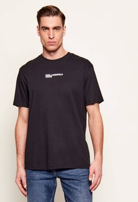 T-shirt męski elegancki Karl Lagerfeld Jeans ze sklepu: Gomez Fashion Store w kategorii: T-shirty męskie - zdjęcie 874714-BD9-10338_KJ261M000012002