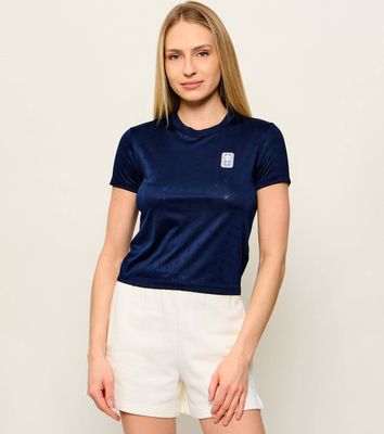 Bluzka damska elegancka Lacoste ze sklepu: Gomez Fashion Store w kategorii: Bluzki damskie - zdjęcie 874714-BD9-10338_LA262W000065166