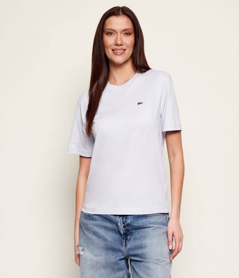 Bluzka damska na lato Lacoste ze sklepu: Gomez Fashion Store w kategorii: Bluzki damskie - zdjęcie 874714-BD9-10338_LA262W000068185