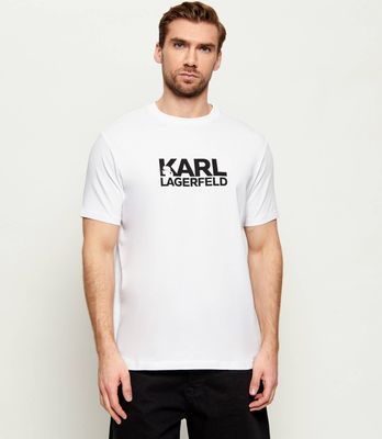 T-shirt męski Karl Lagerfeld ze sklepu: Gomez Fashion Store w kategorii: T-shirty męskie - zdjęcie 874714-BD9-10338_KL262M000001007