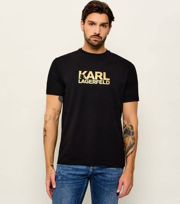 T-shirt męski Karl Lagerfeld ze sklepu: Gomez Fashion Store w kategorii: T-shirty męskie - zdjęcie 874714-BD9-10338_KL262M000001160