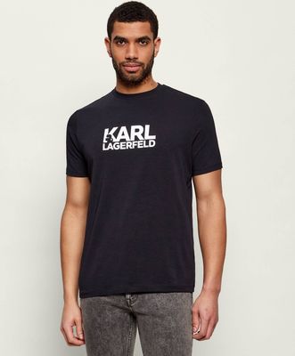 T-shirt męski Karl Lagerfeld ze sklepu: Gomez Fashion Store w kategorii: T-shirty męskie - zdjęcie 874714-BD9-10338_KL262M000003690