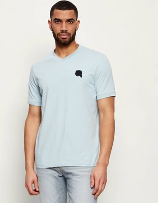 T-shirt męski Karl Lagerfeld ze sklepu: Gomez Fashion Store w kategorii: T-shirty męskie - zdjęcie 874714-BD9-10338_KL262M000027600