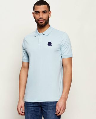 T-shirt męski casual na wiosnę Karl Lagerfeld ze sklepu: Gomez Fashion Store w kategorii: T-shirty męskie - zdjęcie 874714-BD9-10338_KL262M000046600