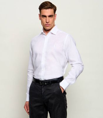 Karl Lagerfeld - Koszula męska na wiosnę ze sklepu: Gomez Fashion Store w kategorii: Koszule męskie - zdjęcie 874714-BD9-10338_KL262M000050007