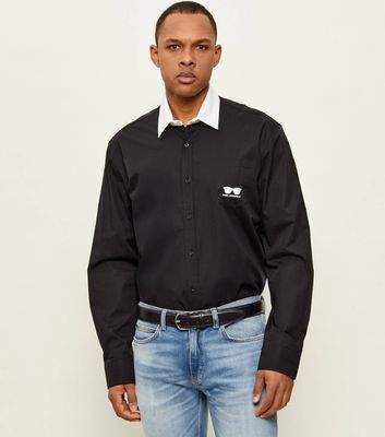 Karl Lagerfeld - Koszula męska elegancka ze sklepu: Gomez Fashion Store w kategorii: Koszule męskie - zdjęcie 874714-BD9-10338_KL262M000085990