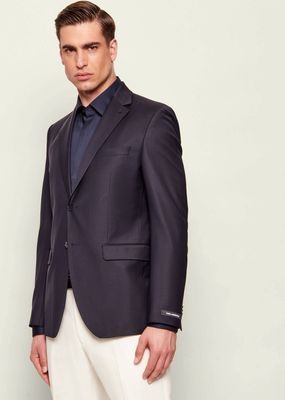 Marynarka męska jesienna Karl Lagerfeld ze sklepu: Gomez Fashion Store w kategorii: Marynarki męskie - zdjęcie 874714-BD9-10338_KL262M000108690