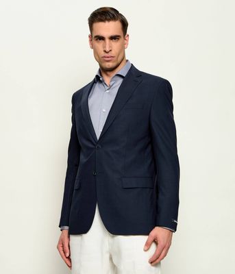 Marynarka męska na jesień Karl Lagerfeld ze sklepu: Gomez Fashion Store w kategorii: Marynarki męskie - zdjęcie 874714-BD9-10338_KL262M000111690