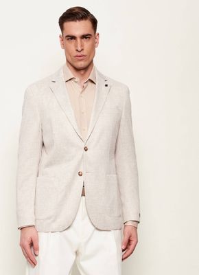 Marynarka męska jesienna Karl Lagerfeld ze sklepu: Gomez Fashion Store w kategorii: Marynarki męskie - zdjęcie 874714-BD9-10338_KL262M000114336