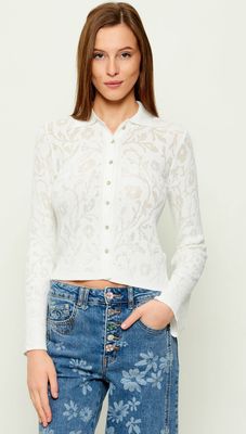 Sweter damski casual Desigual ze sklepu: Gomez Fashion Store w kategorii: Swetry damskie - zdjęcie 874714-BD9-10338_DU262W000089066