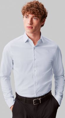 Koszula męska elegancka na wiosnę Calvin Klein ze sklepu: Gomez Fashion Store w kategorii: Koszule męskie - zdjęcie 874714-BD9-10338_CK262M000002F40