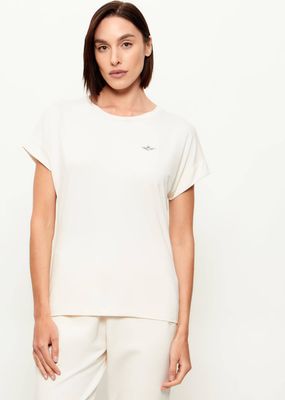 Bluzka damska Aeronautica Militare ze sklepu: Gomez Fashion Store w kategorii: Bluzki damskie - zdjęcie 874714-BD9-10338_AM262W000023421