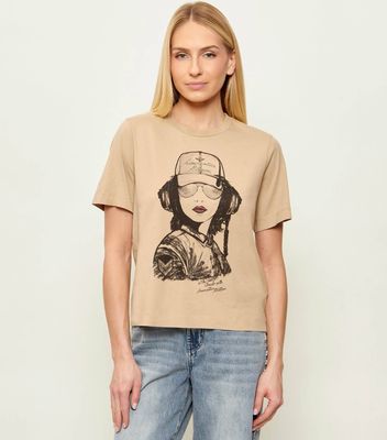 Bluzka damska Aeronautica Militare ze sklepu: Gomez Fashion Store w kategorii: Bluzki damskie - zdjęcie 874714-BD9-10338_AM262W000025418