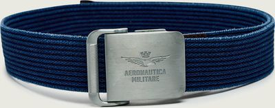 Pasek zimowy Aeronautica Militare ze sklepu: Gomez Fashion Store w kategorii: Paski męskie - zdjęcie 874714-BD9-10338_AM262M000008001