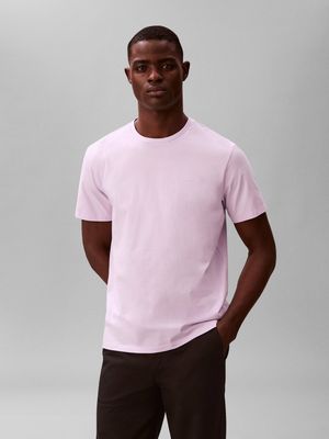 T-shirt męski klasyczny Calvin Klein ze sklepu: Gomez Fashion Store w kategorii: T-shirty męskie - zdjęcie 874714-BD9-10338_CK262M000006Y76