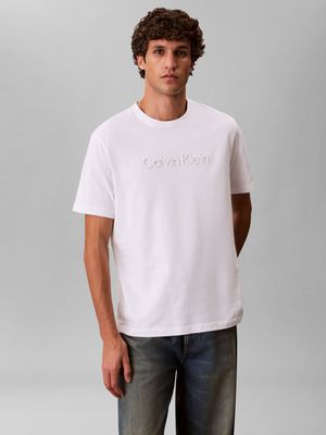 Calvin Klein - T-shirt męski ze sklepu: Gomez Fashion Store w kategorii: T-shirty męskie - zdjęcie 874714-BD9-10338_CK262M000205257