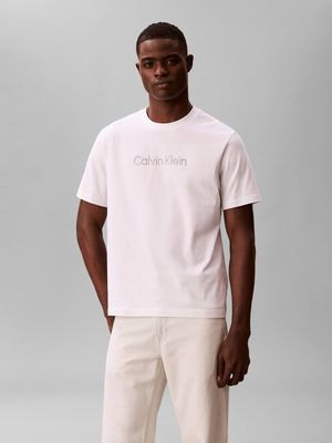 T-shirt męski Calvin Klein ze sklepu: Gomez Fashion Store w kategorii: T-shirty męskie - zdjęcie 874714-BD9-10338_CK262M000206257